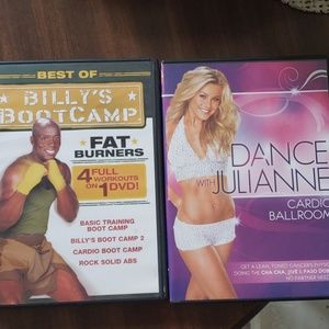 2 workout DVDs
